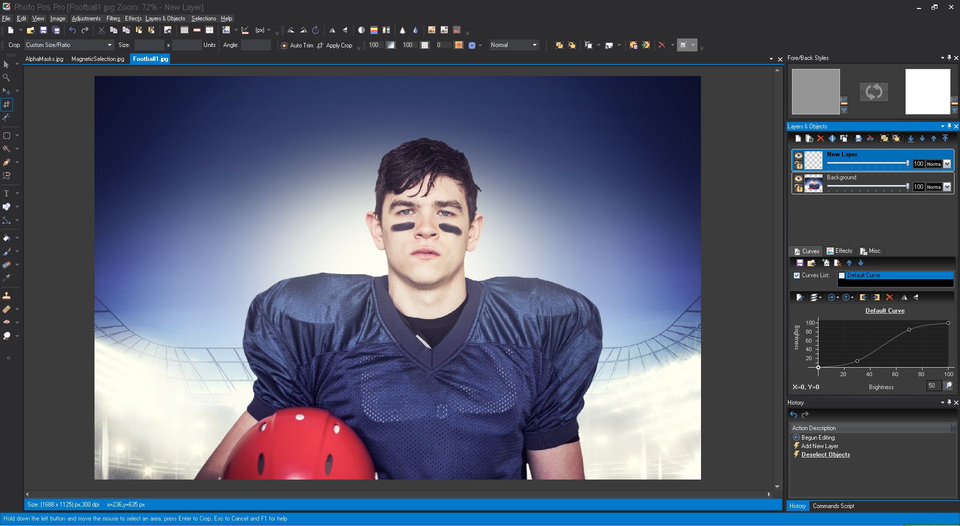 Edit, enhance, and manipulate your digital photos or graphics