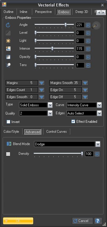 Create realistic gel text effect